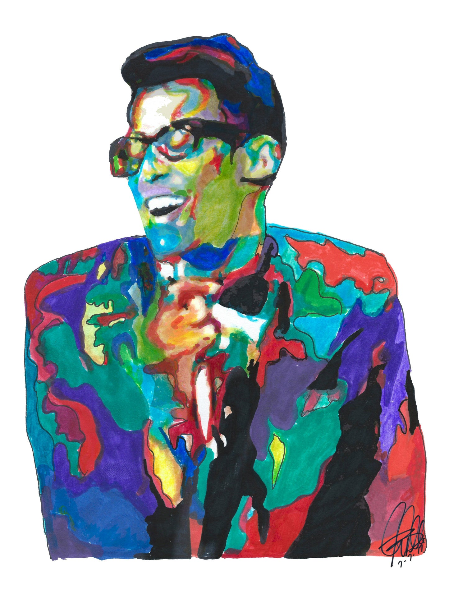 David Ruffin The Temptations Singer Music Poster Print Wall Art 18x24