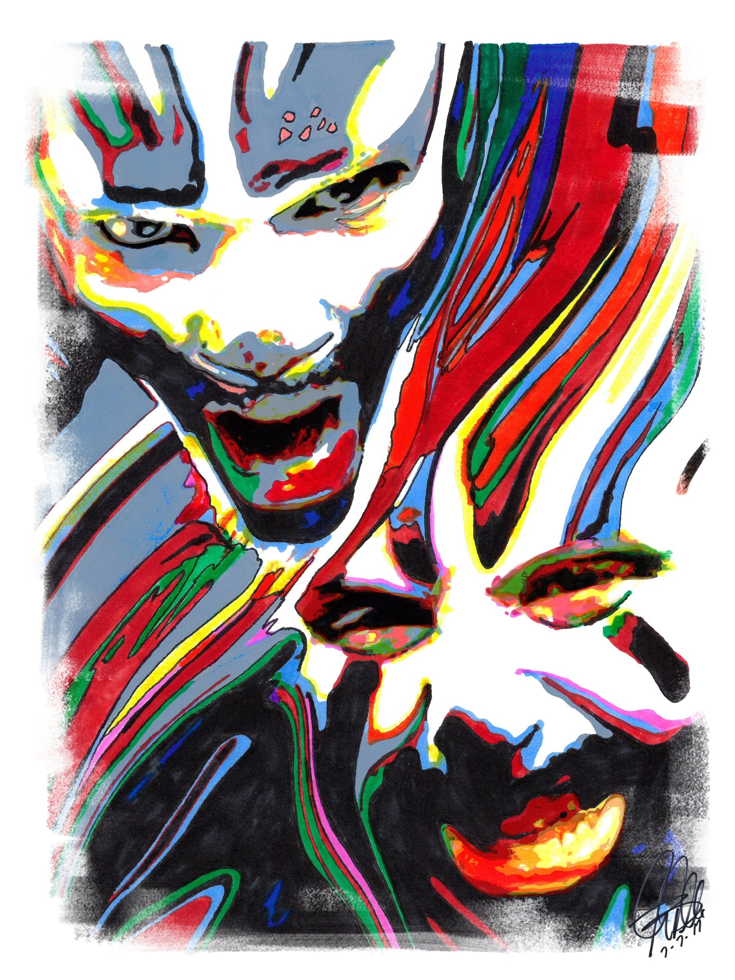 Insane Clown Posse Rap Rock Music Print Poster Wall Art 8.5x11