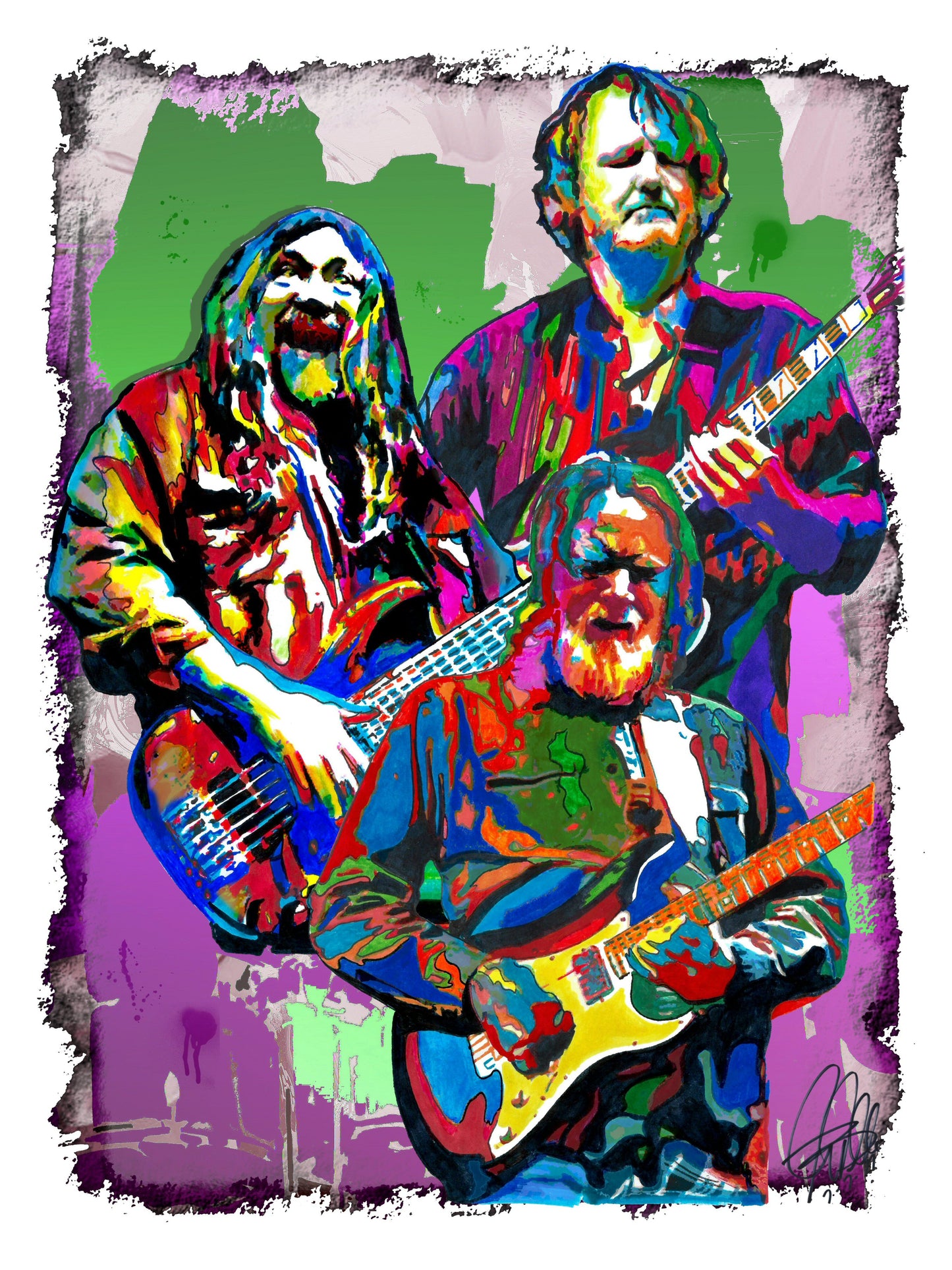 Widespread Panic Rock Music Poster Print Wall Art 8.5x11