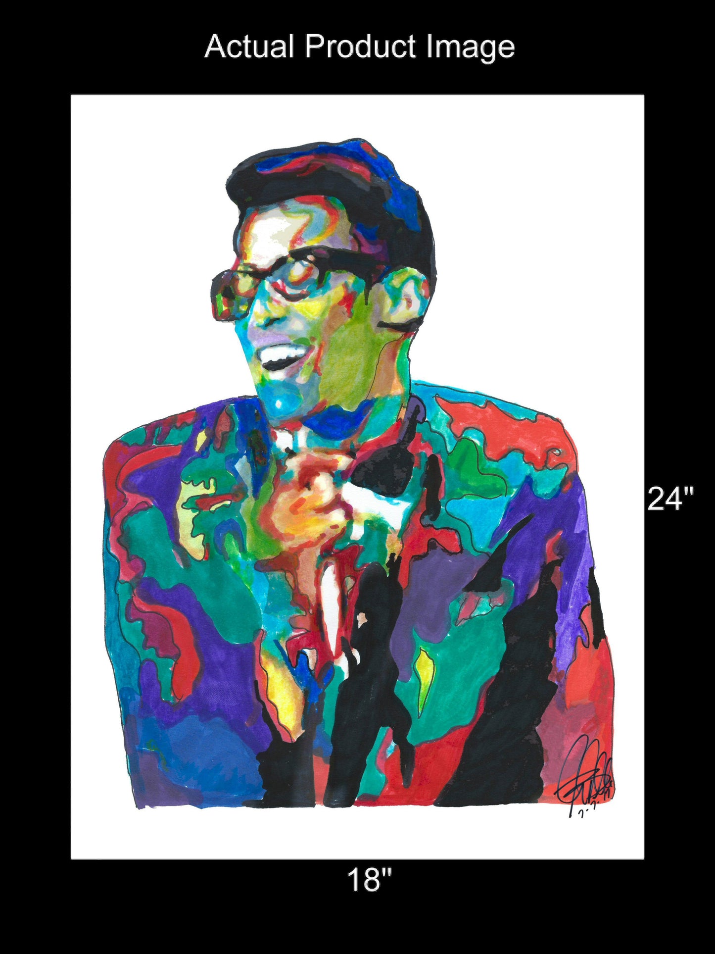 David Ruffin The Temptations Singer Music Poster Print Wall Art 18x24