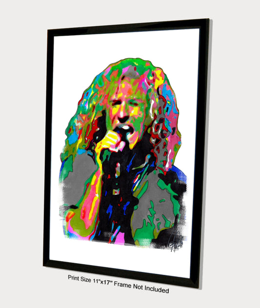 Sammy Hagar Singer Van Halen Montrose Rock Music Poster Print Wall Art 11x17