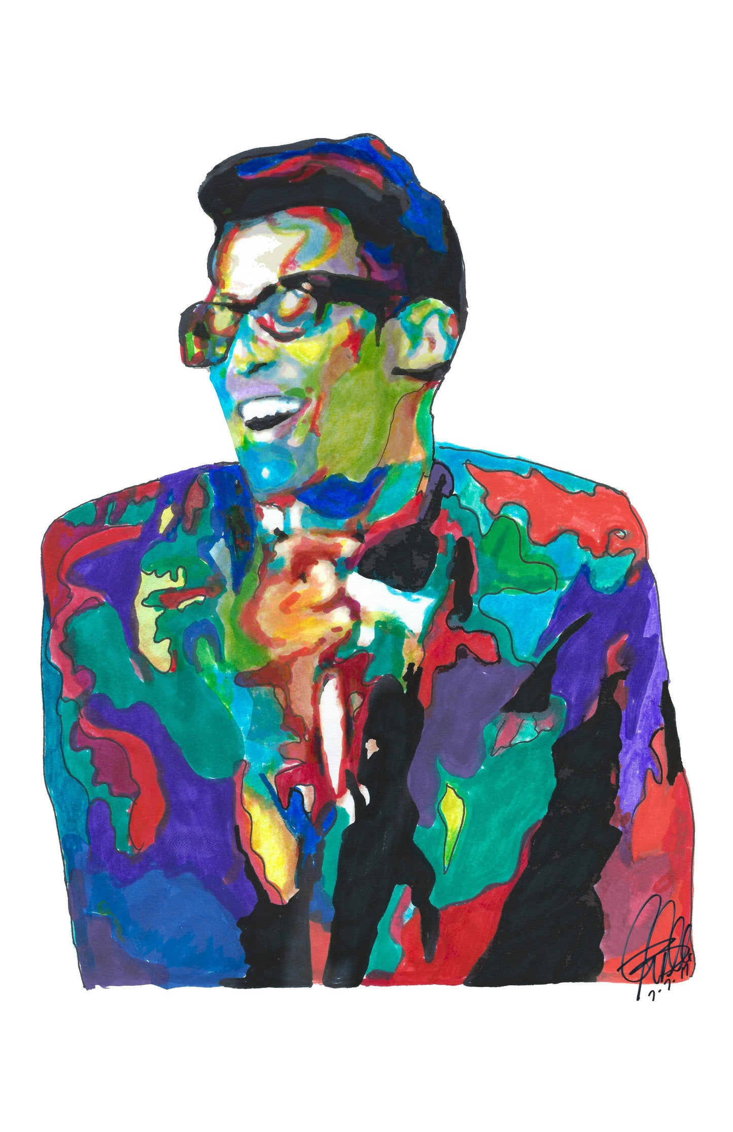 David Ruffin The Temptations Singer Music Poster Print Wall Art  11x17