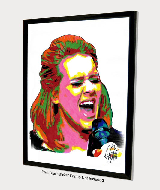 Adele Singer Pop Soul Blues Music Poster Print Wall Art 18x24
