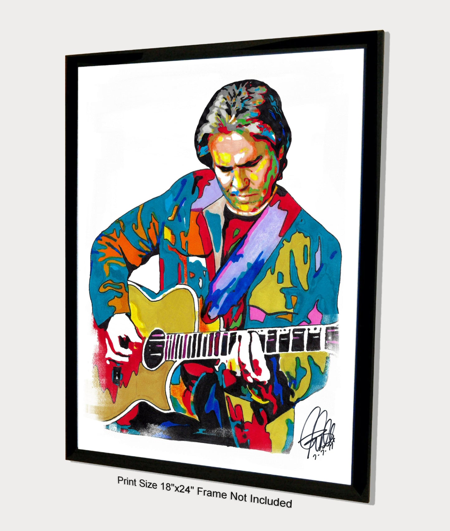 Doyle Dykes Acoustic Guitar Music Poster Print Wall Art 18x24