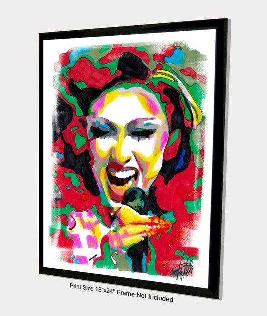 Chappell Roan Singer Songwriter Pop Music Poster Print Wall Art 18x24