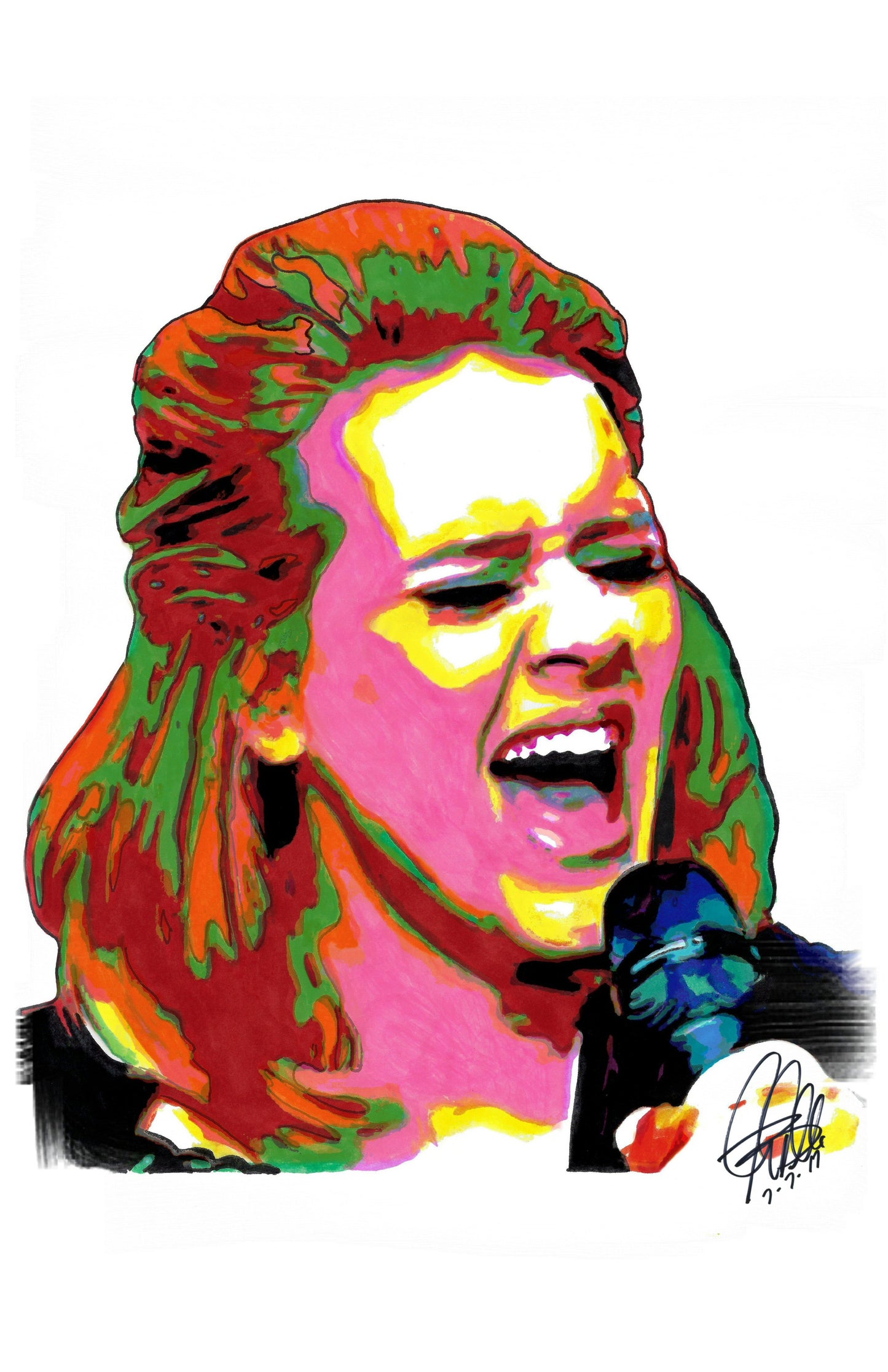 Adele Singer Pop Soul Blues Music Poster Print Wall Art 11x17