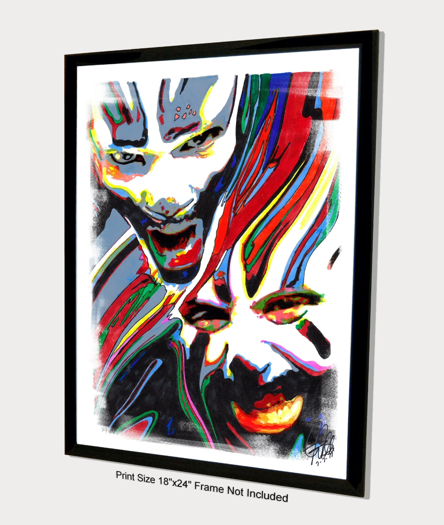 Insane Clown Posse Rap Rock Music Print Poster Wall Art 18x24