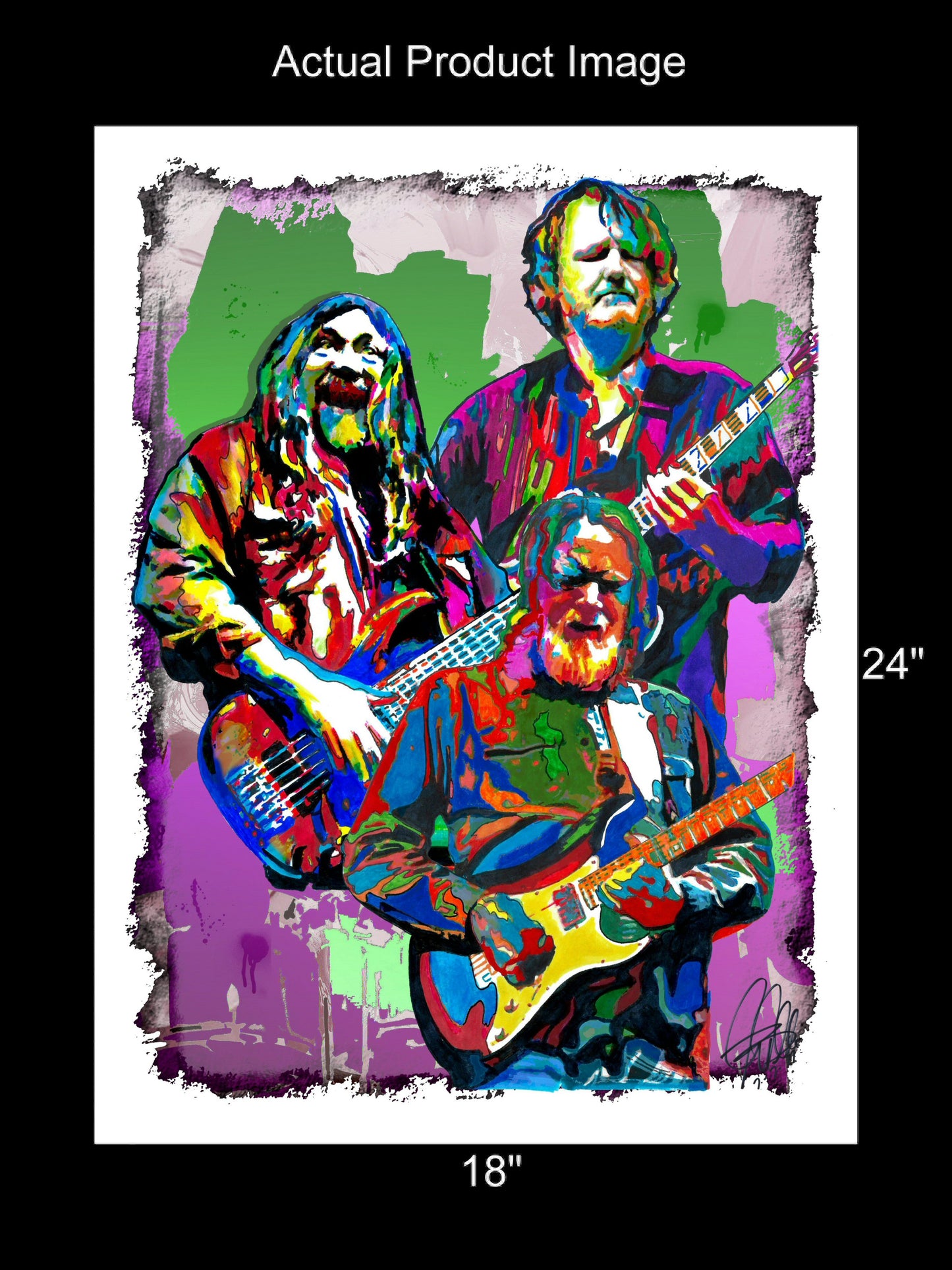 Widespread Panic Rock Music Poster Print Wall Art 18x24