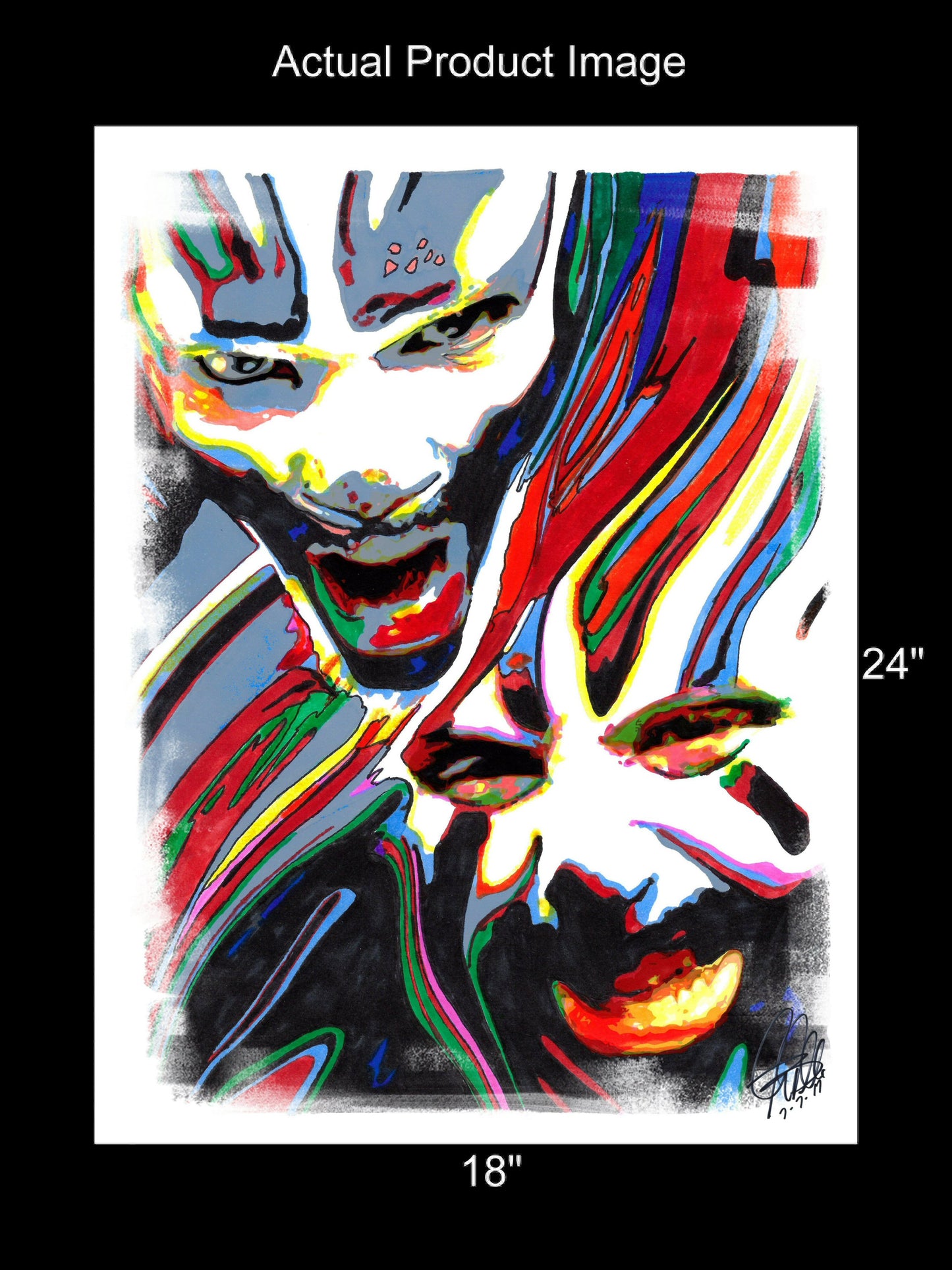 Insane Clown Posse Rap Rock Music Print Poster Wall Art 18x24