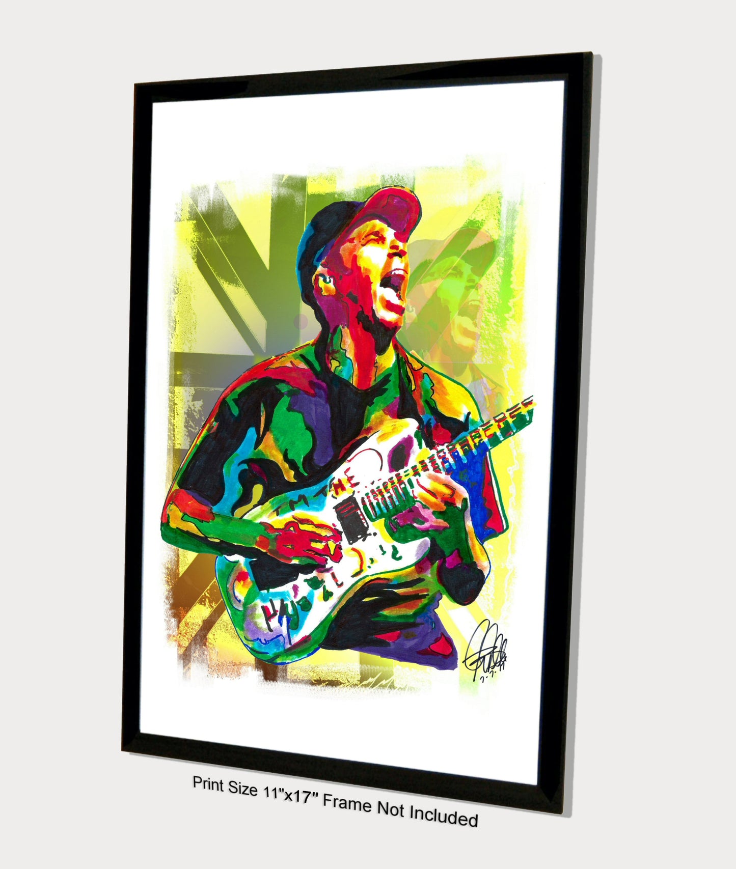 Tom Morello Rage Against the Machine RATM Rap Rock Poster Print Wall Art 11x17