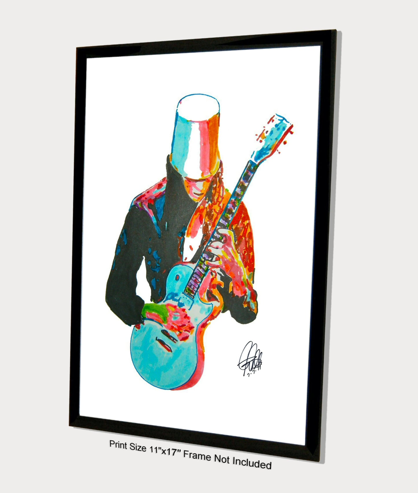 Buckethead Guns n Roses Heavy Metal Rock Music Print Poster Wall Art 11x17