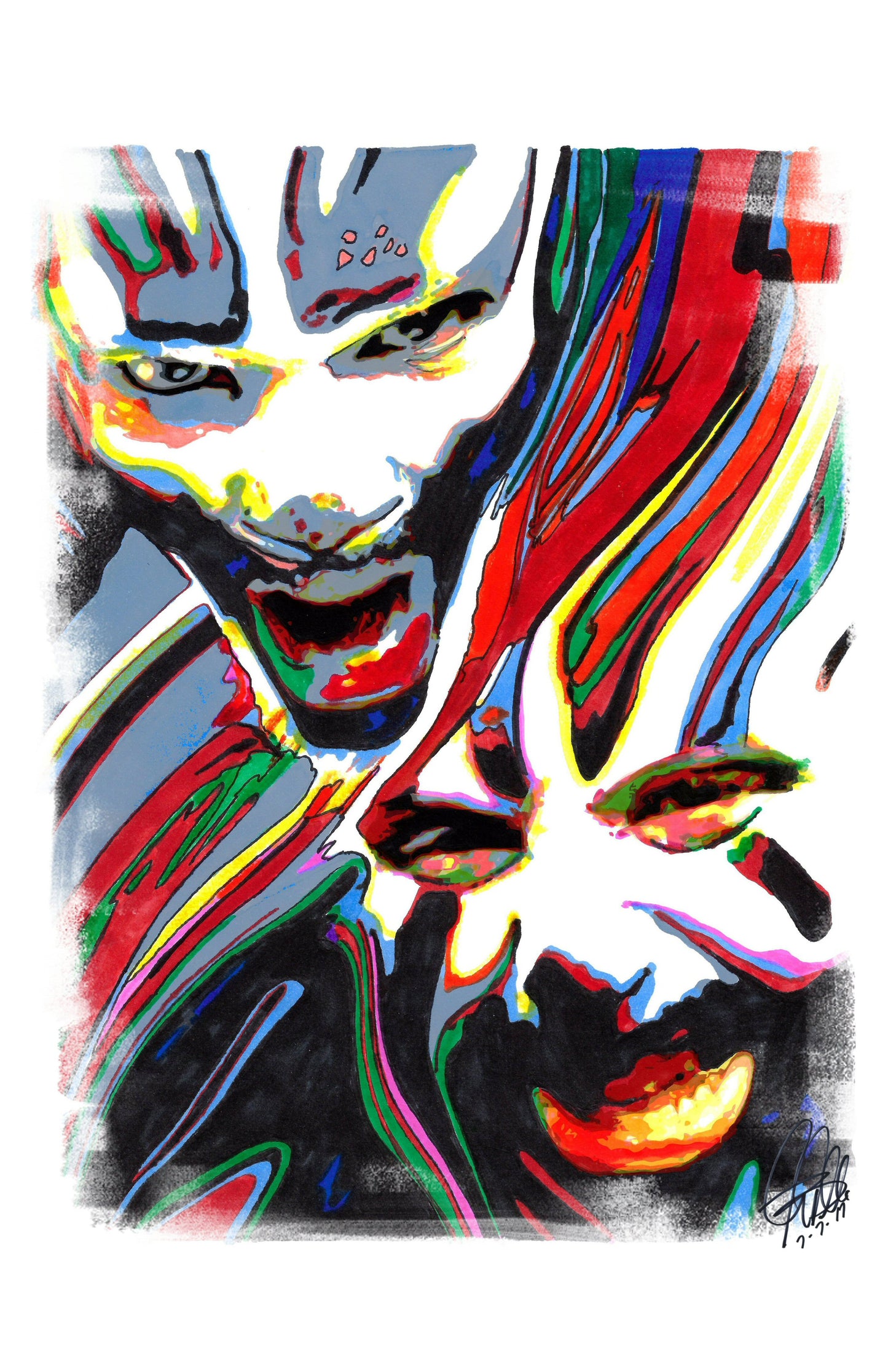 Insane Clown Posse Rap Rock Music Print Poster Wall Art 11x17