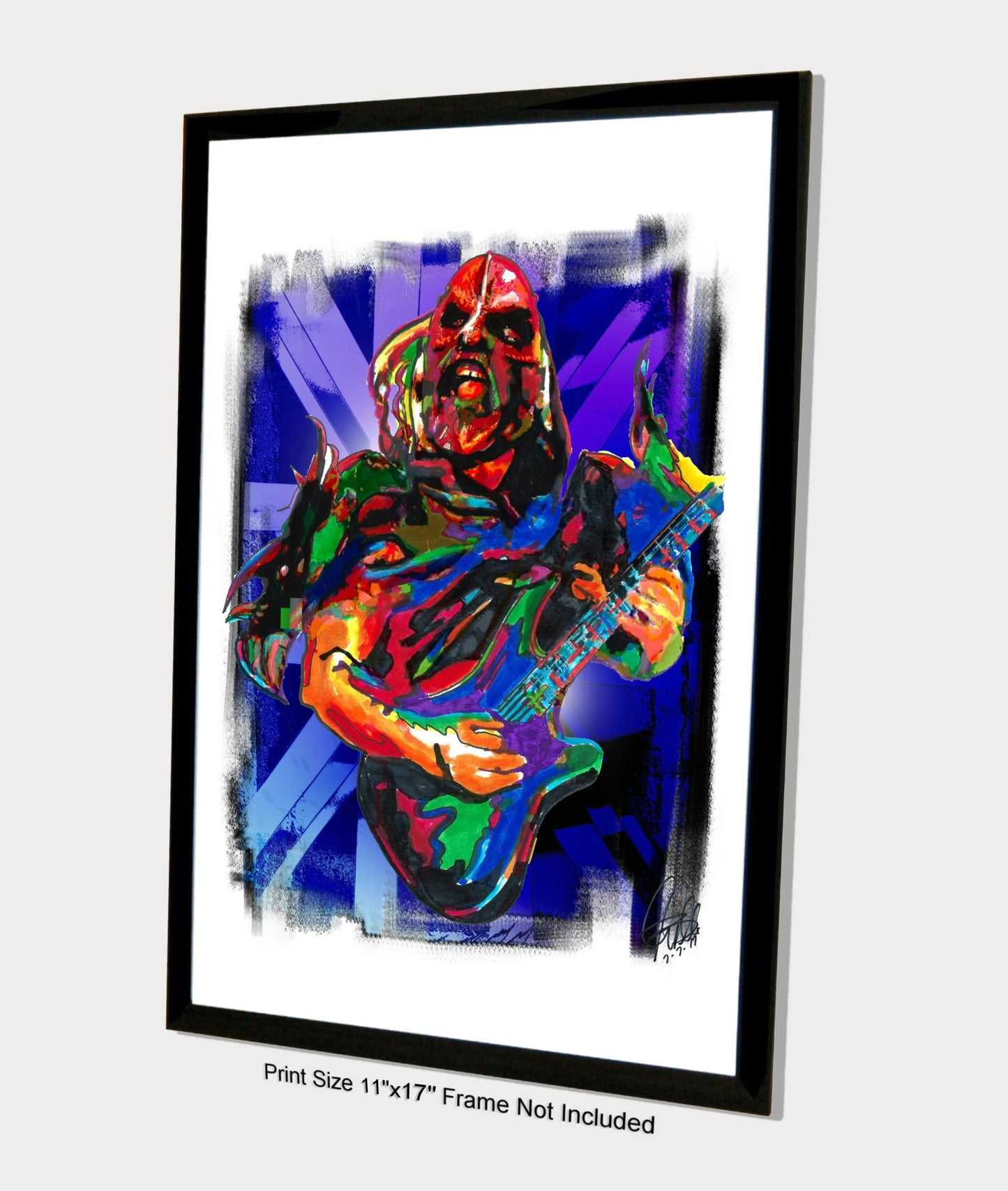Flattus Maximus GWAR Guitar Metal Hard Rock Music Poster Print Wall Art 11x17