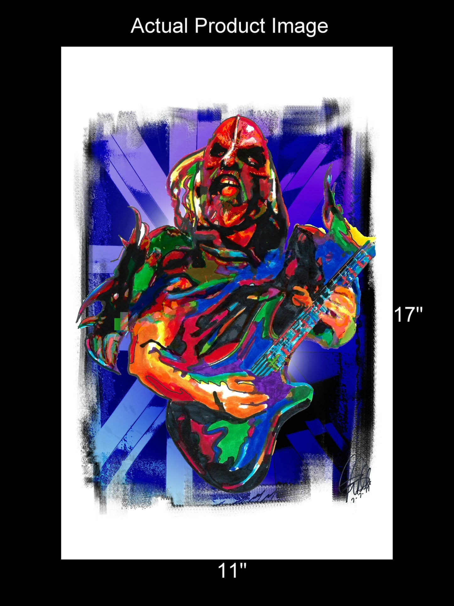 Flattus Maximus GWAR Guitar Metal Hard Rock Music Poster Print Wall Art 11x17