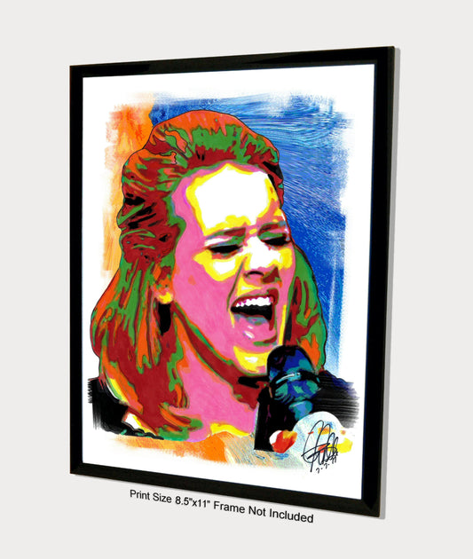 Adele Singer Pop Soul R&B Music Poster Print Wall Art 8.5x11