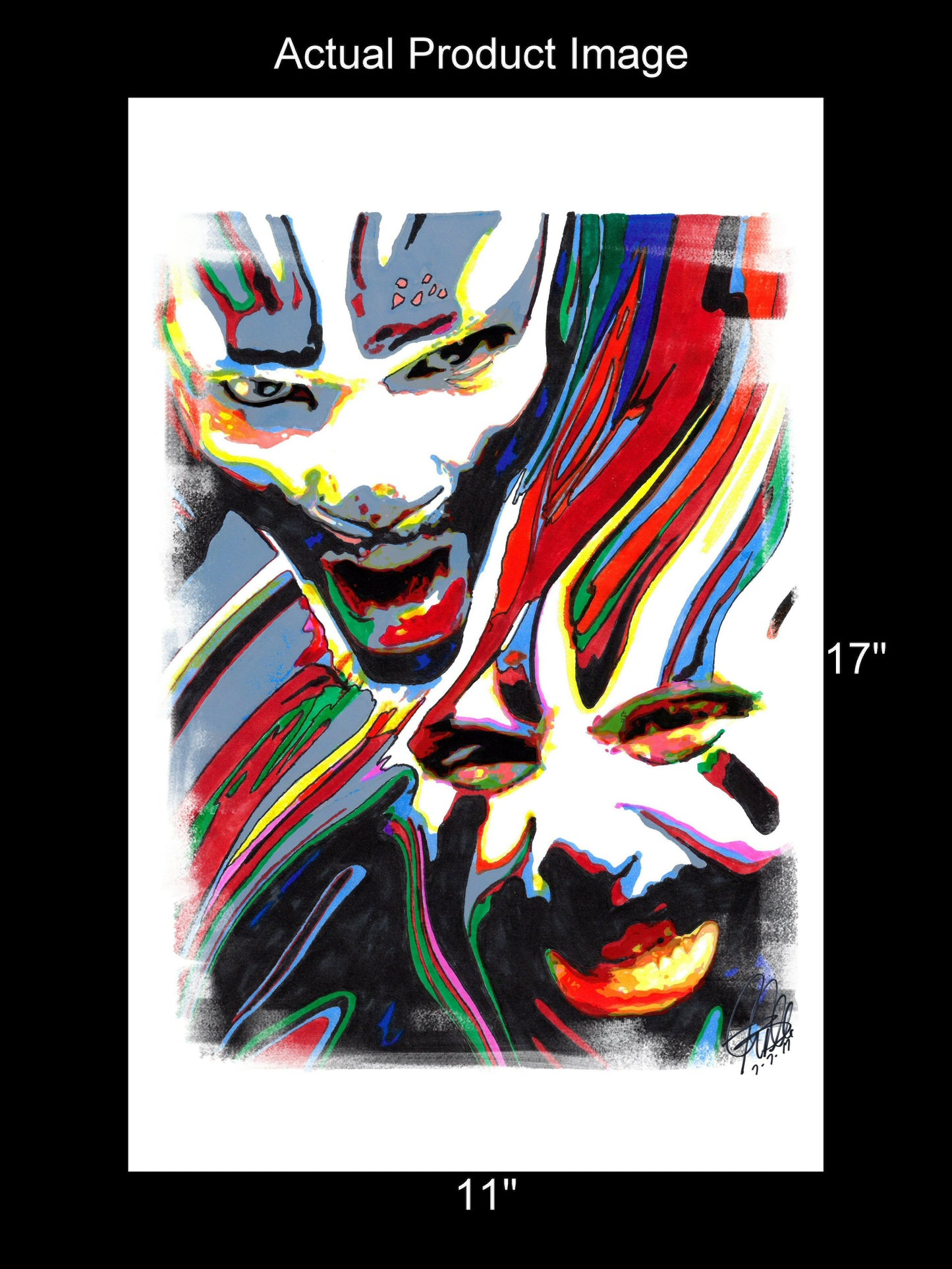 Insane Clown Posse Rap Rock Music Print Poster Wall Art 11x17