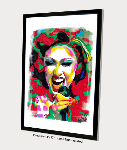 Chappell Roan Singer Songwriter Pop Music Poster Print Wall Art 11x17