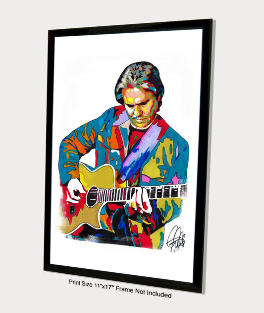 Doyle Dykes Acoustic Guitar Music Poster Print Wall Art 11x17