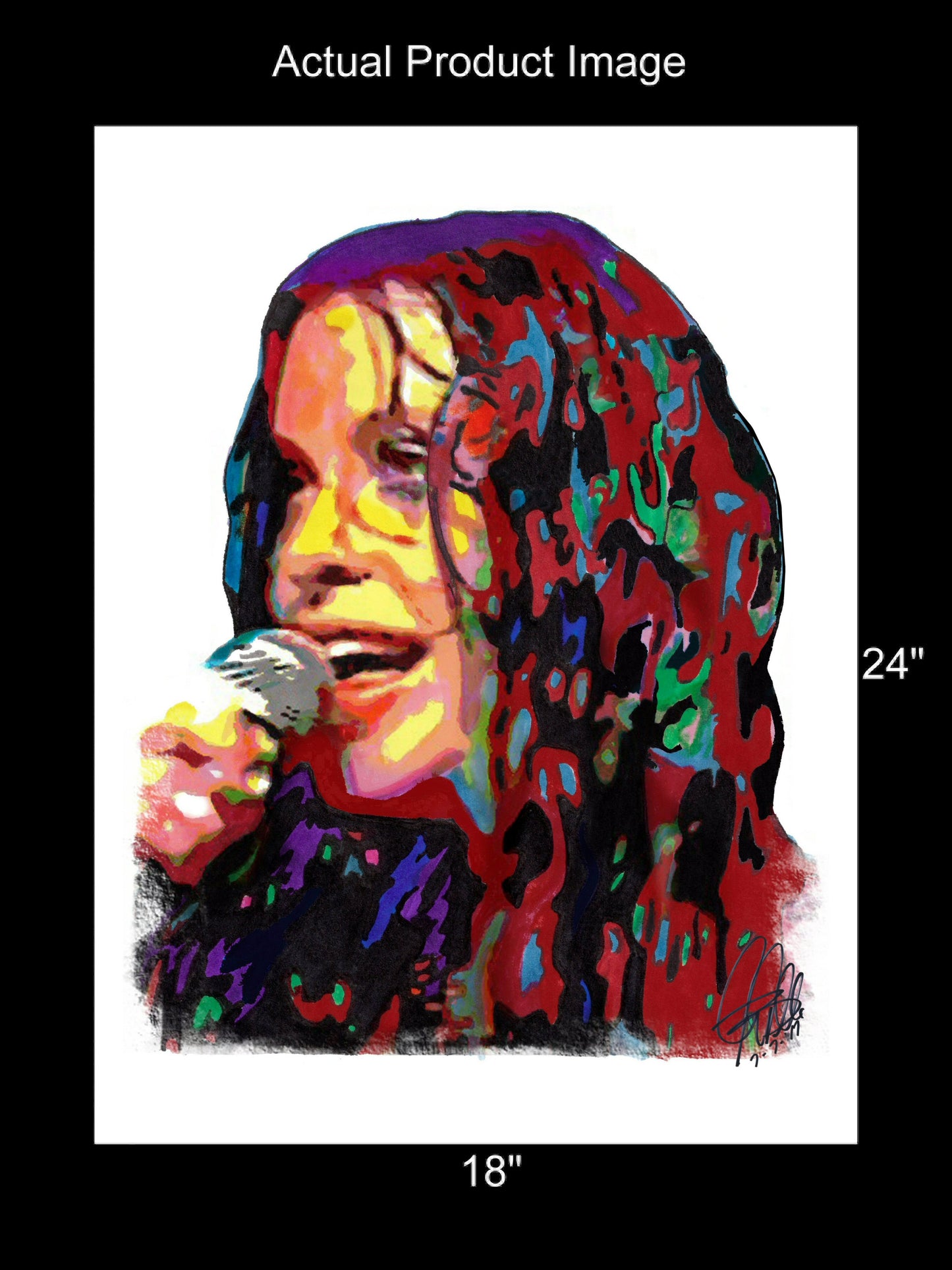 Alanis Morissette Singer Rock Music Poster Print Wall Art 18x24