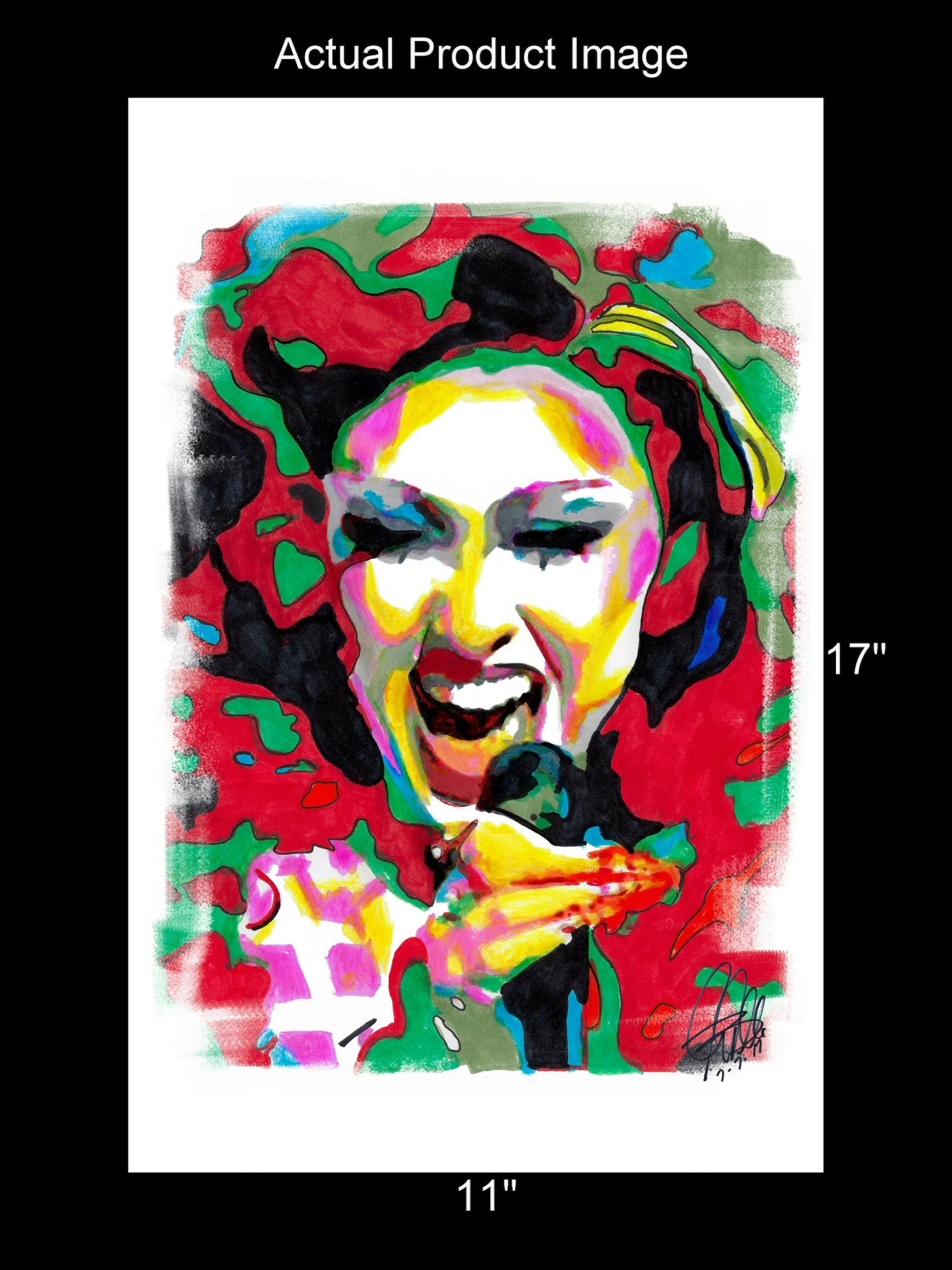 Chappell Roan Singer Songwriter Pop Music Poster Print Wall Art 11x17