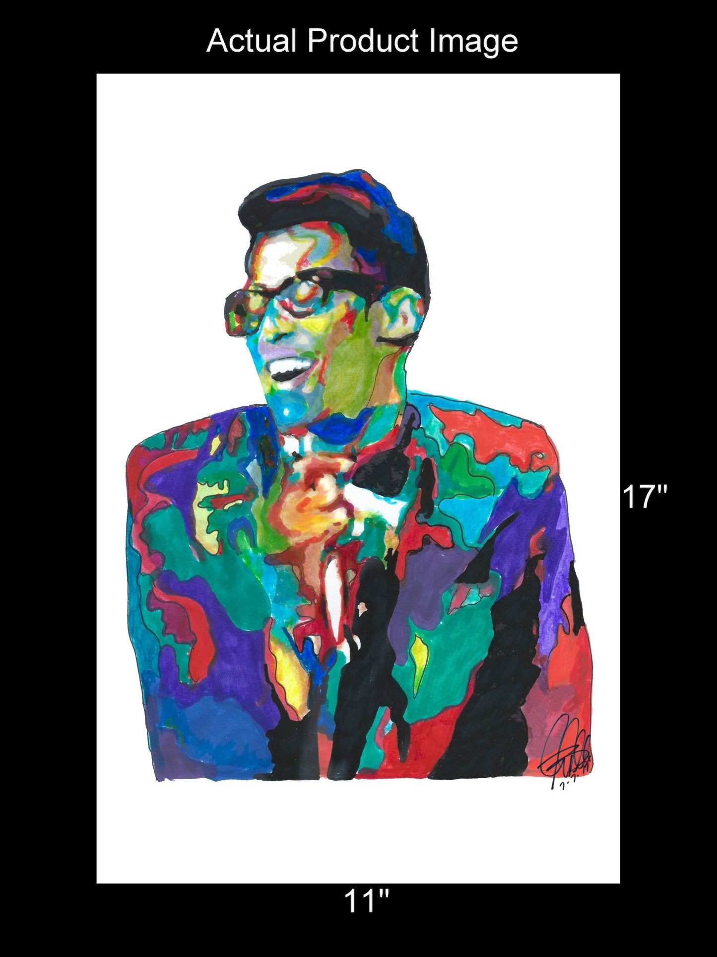 David Ruffin The Temptations Singer Music Poster Print Wall Art  11x17