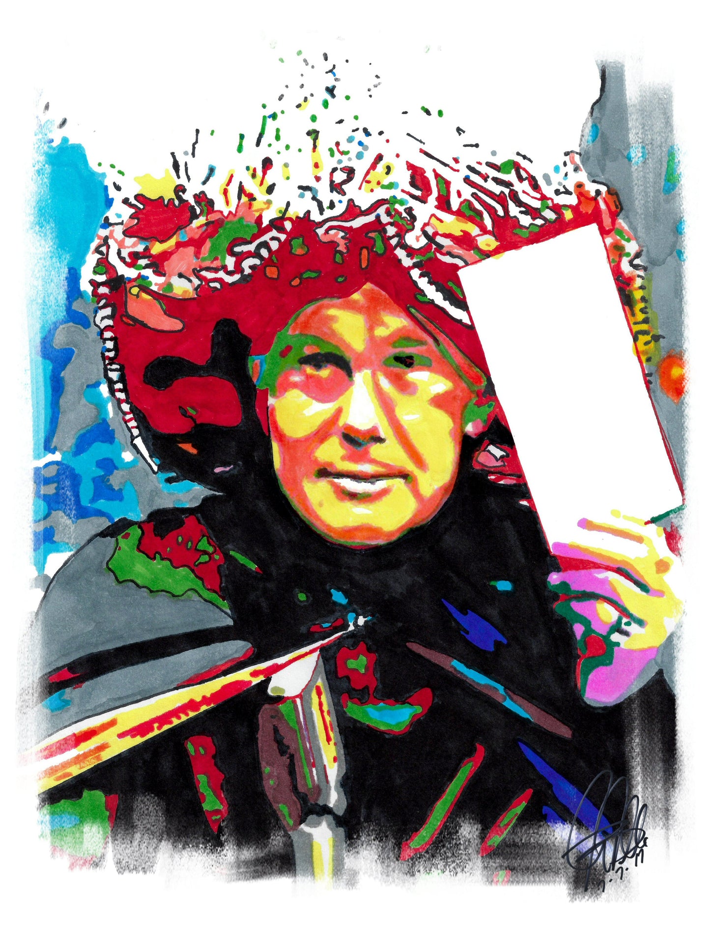 Carnac the Magnificent Johnny Carson Comedy Poster Print Wall Art 8.5x11