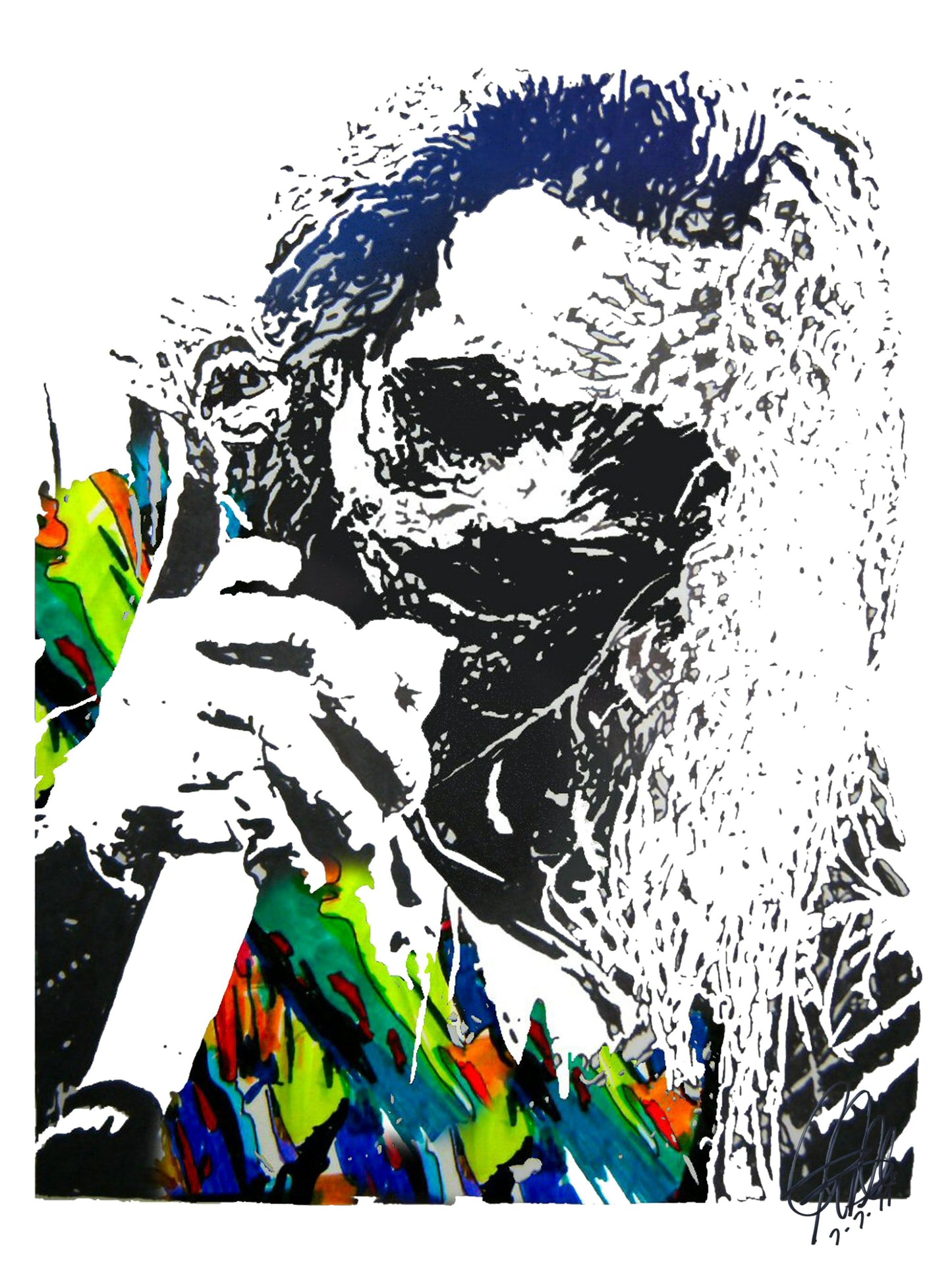 Corey Taylor Slipknot Heavy Metal Music Poster Print Wall Art 18x24