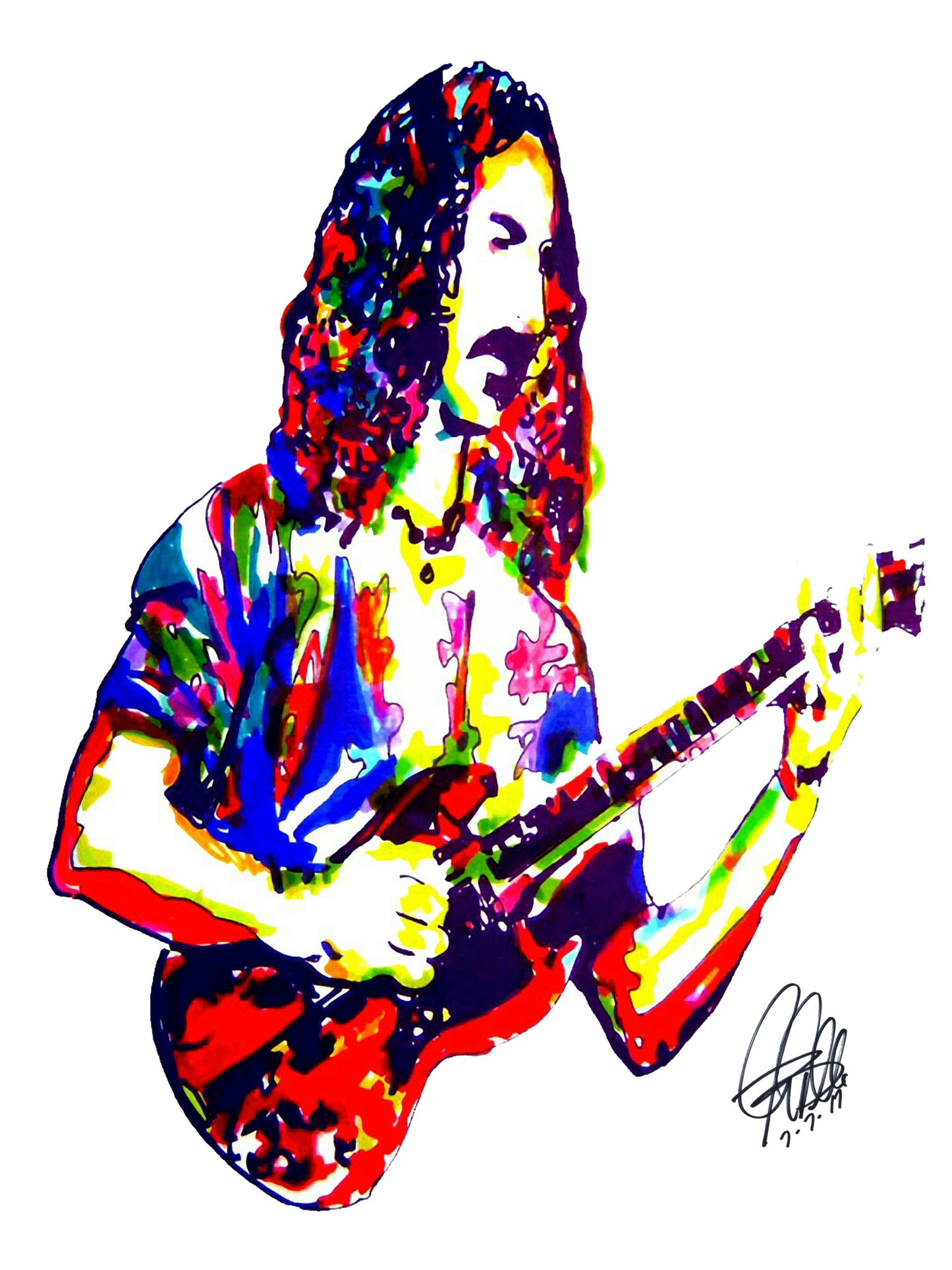Frank Zappa Mothers of Invention Rock Music Poster Print Wall Art 18x24