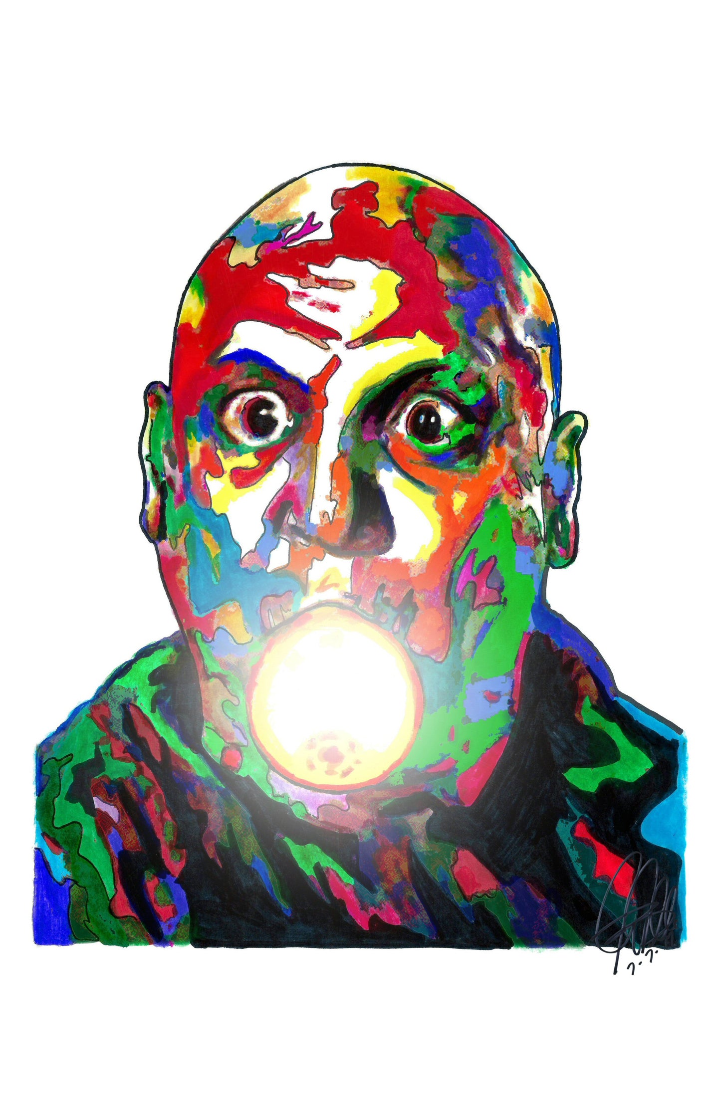 Uncle Fester Addams Family Comedy TV Poster Print Wall Art 11x17