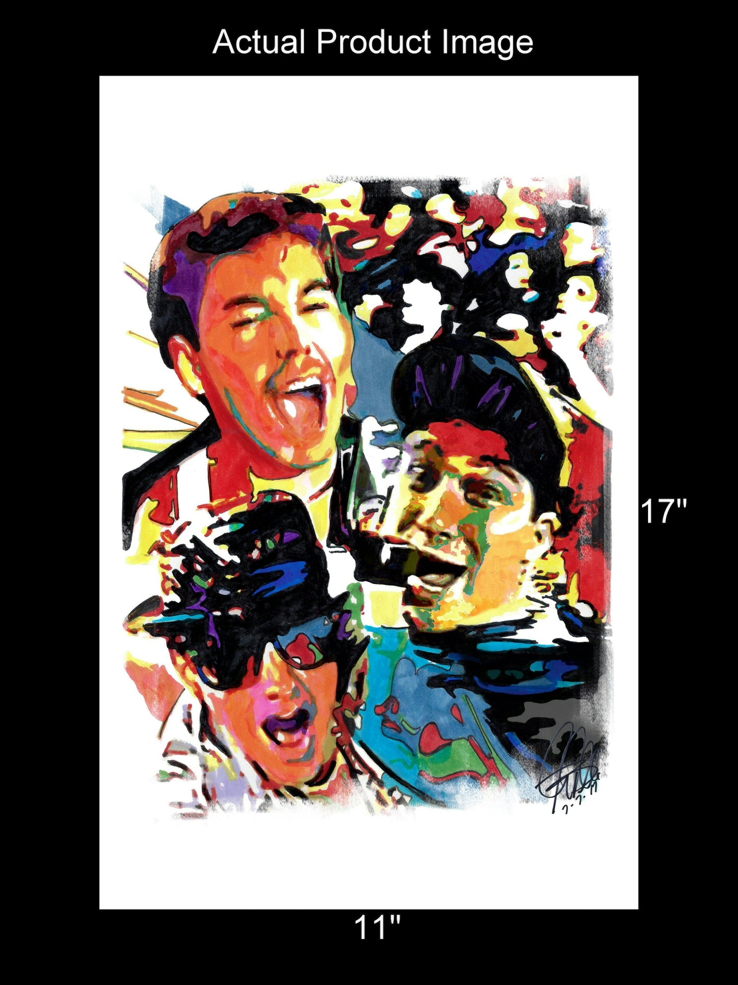 Beastie Boys Hip Hop Rap Rock Music Poster Print Wall Art 11x17