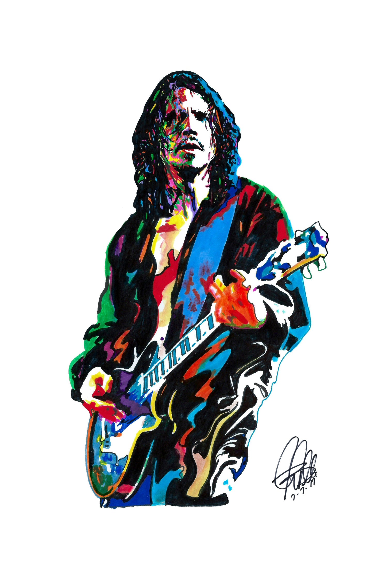 Chris Cornell Soundgarden Singer Rock Music Poster Print Wall Art 11x17