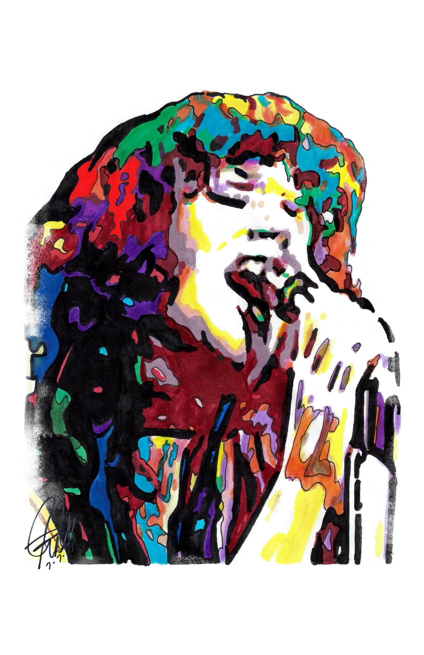 Linda Ronstadt Singer Rock Music Poster Print Wall Art 11x17