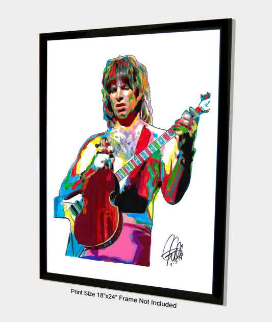 Nigel Tufnel Christopher Guest Spinal Tap Guitar Music Poster Print Art 18x24