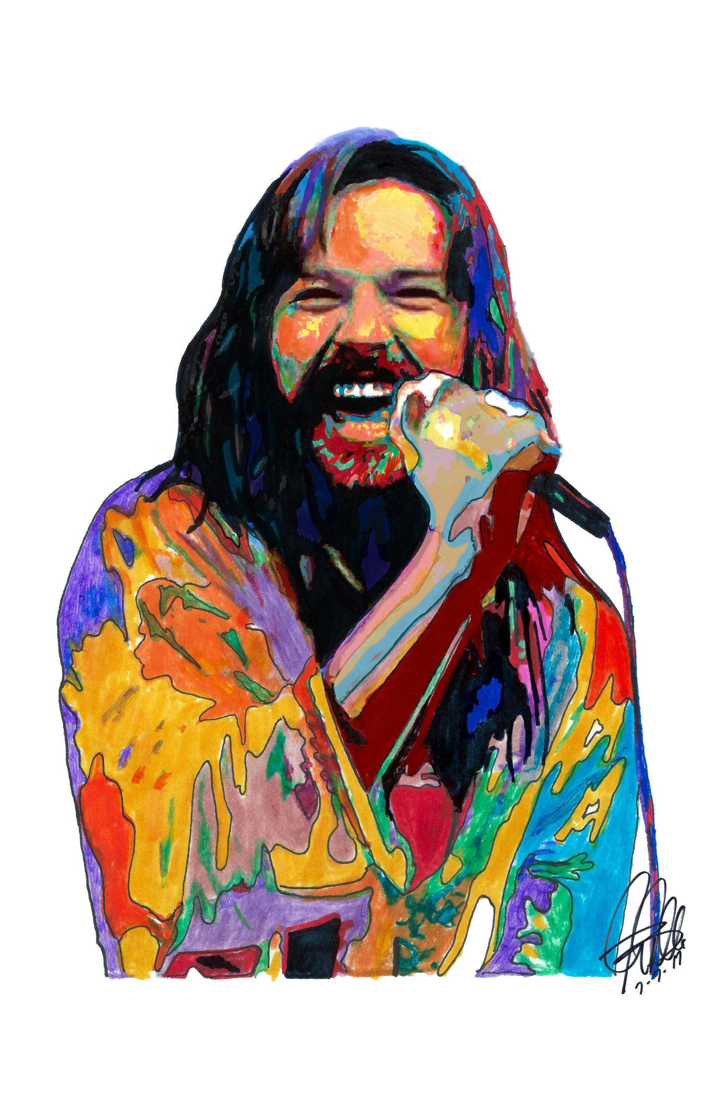 Bob Seger Silver Bullet Band Singer Rock Music Poster Print Wall Art 11x17