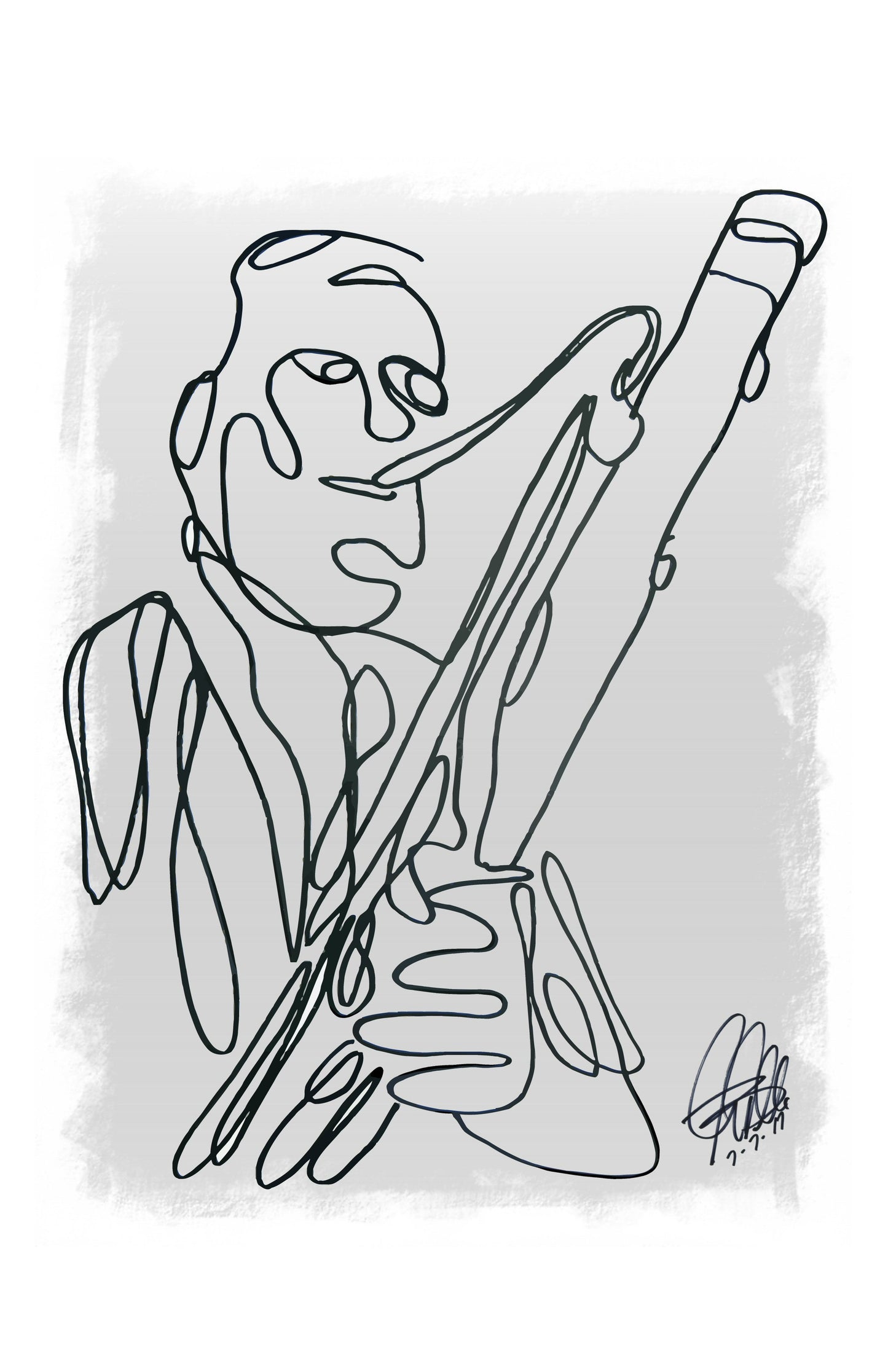 Bassoon Player Classical Music Poster Print Wall Art 11x17