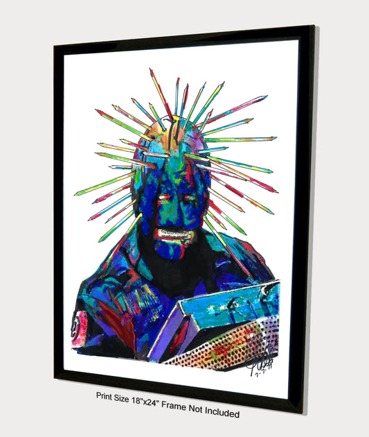 Craig Jones Slipknot Heavy Metal Music Poster Print Wall Art 18x24