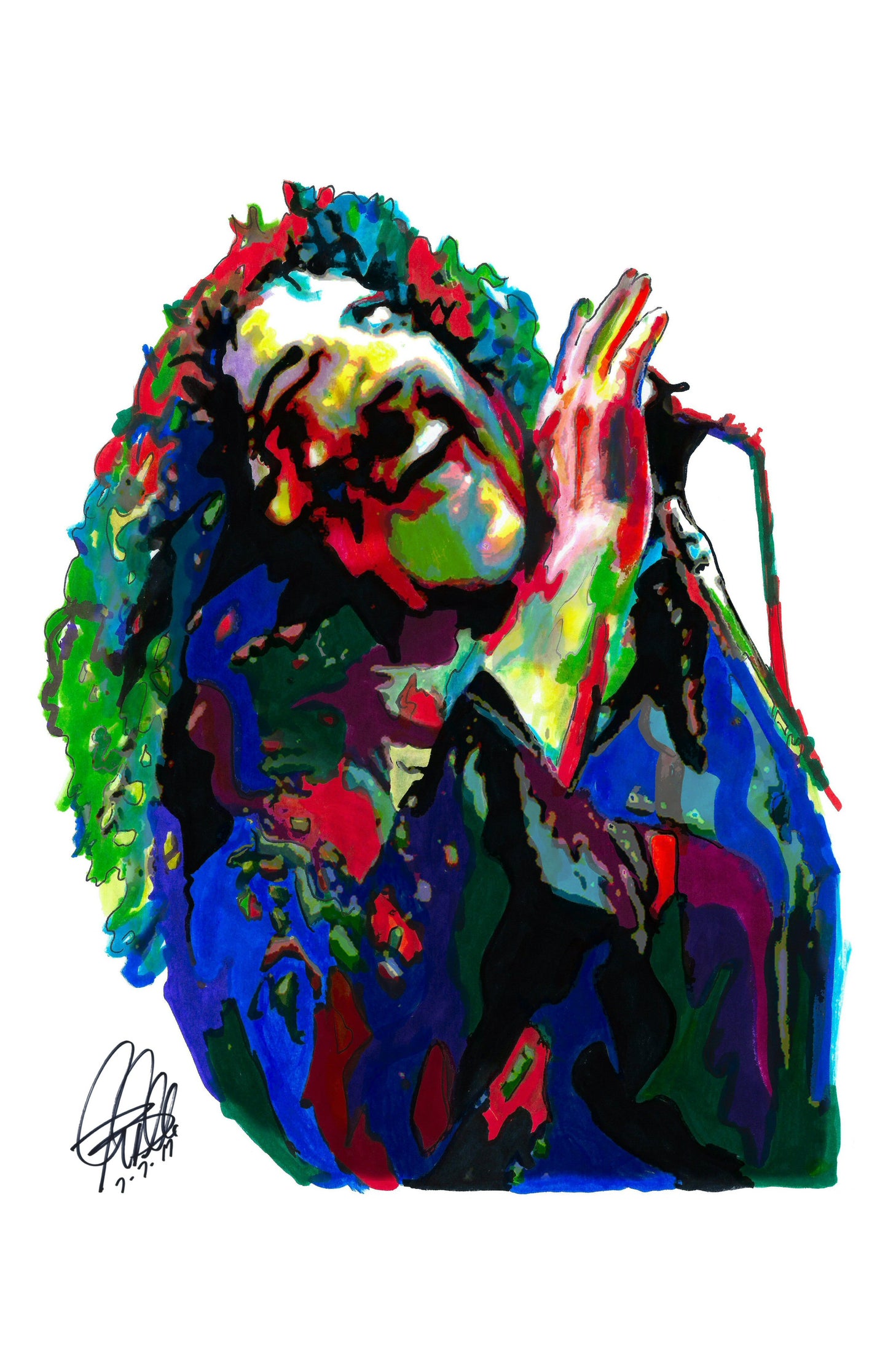 Brad Delp Boston Singer Rock Music Poster Print Wall Art 11x17