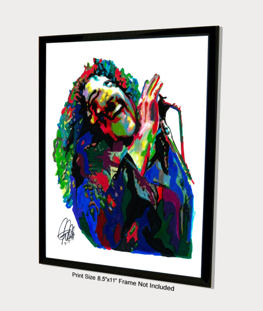 Brad Delp Boston Singer Rock Music Poster Print Wall Art 8.5x11