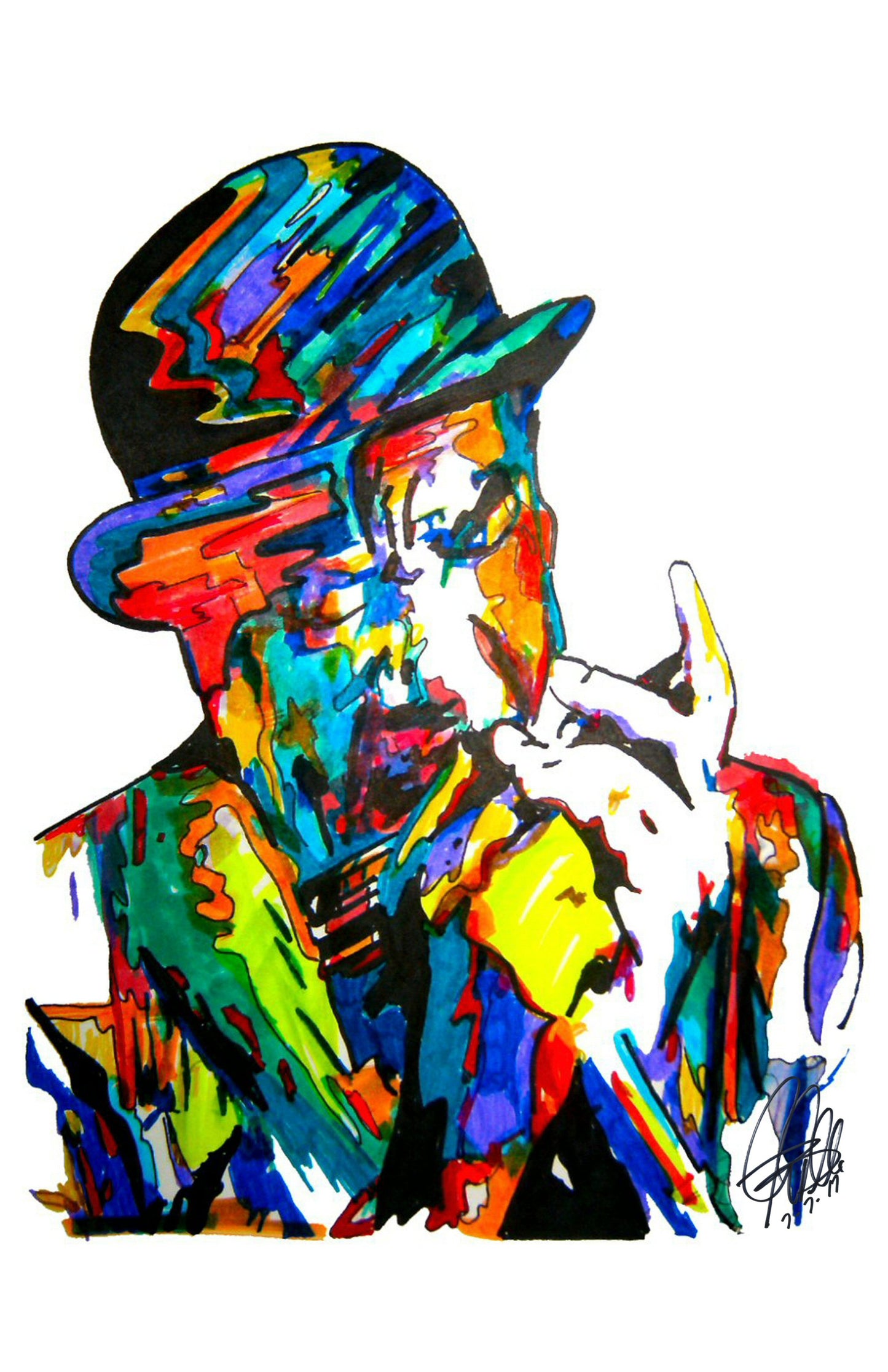 Sonny Boy Williamson Singer Blues Harmonica Music Poster Print Wall Art 11x17