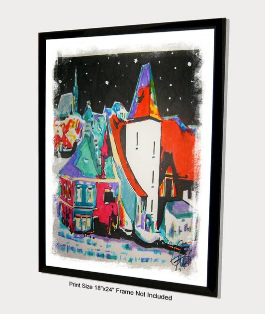 Amsterdam Poster Print Wall Art 18x24