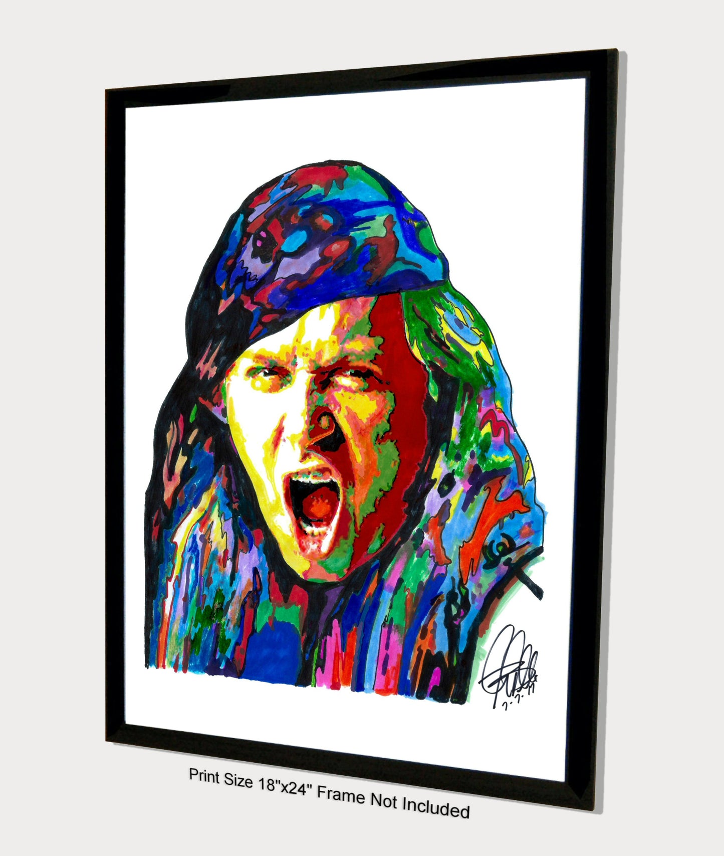 Sam Kinison Stand Up Comedy Poster Print Tribute Wall Art 18x24