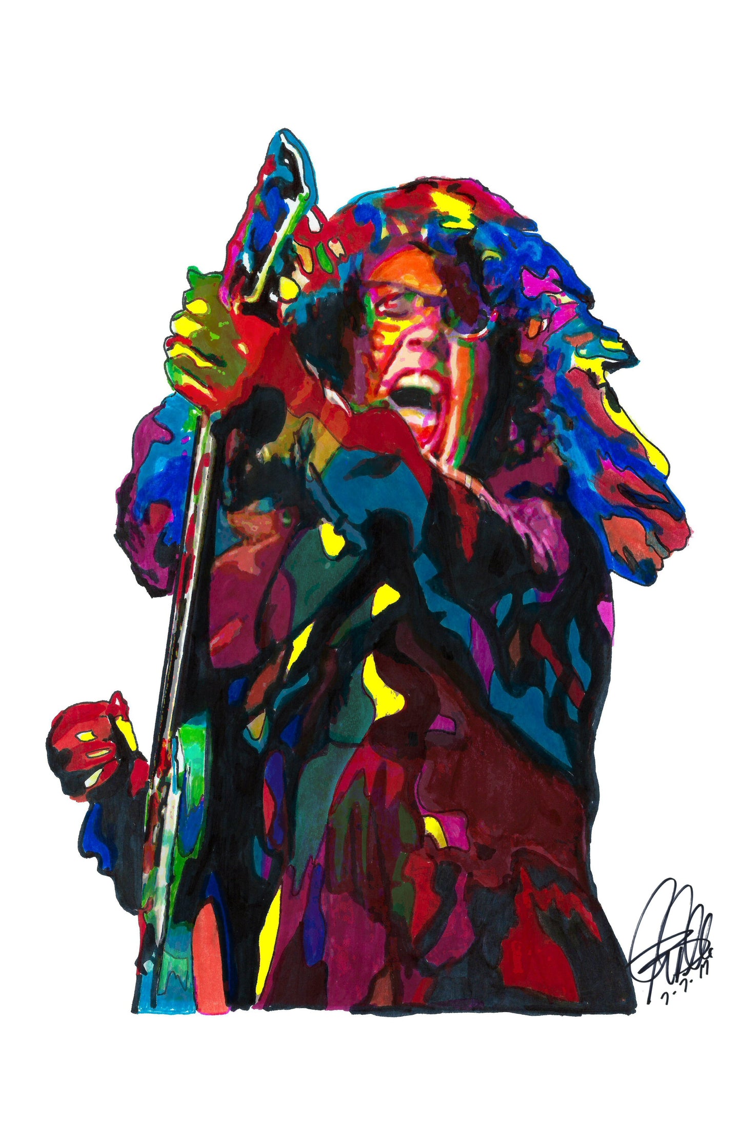 Brittany Howard Alabama Shakes Singer Rock Music Poster Print Wall Art 11x17