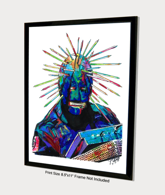 Craig Jones Slipknot Heavy Metal Music Poster Print Wall Art 8.5x11