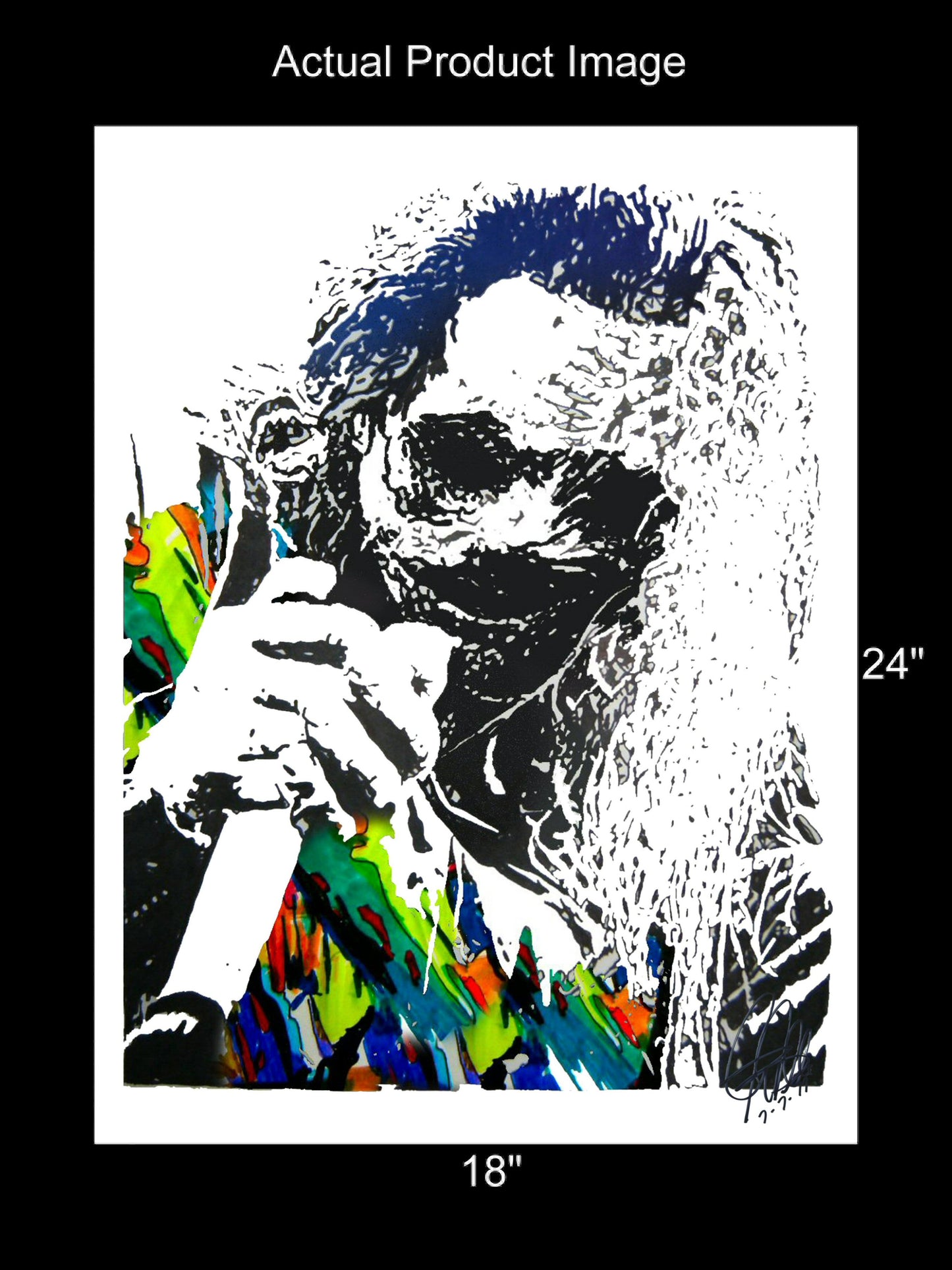 Corey Taylor Slipknot Heavy Metal Music Poster Print Wall Art 18x24