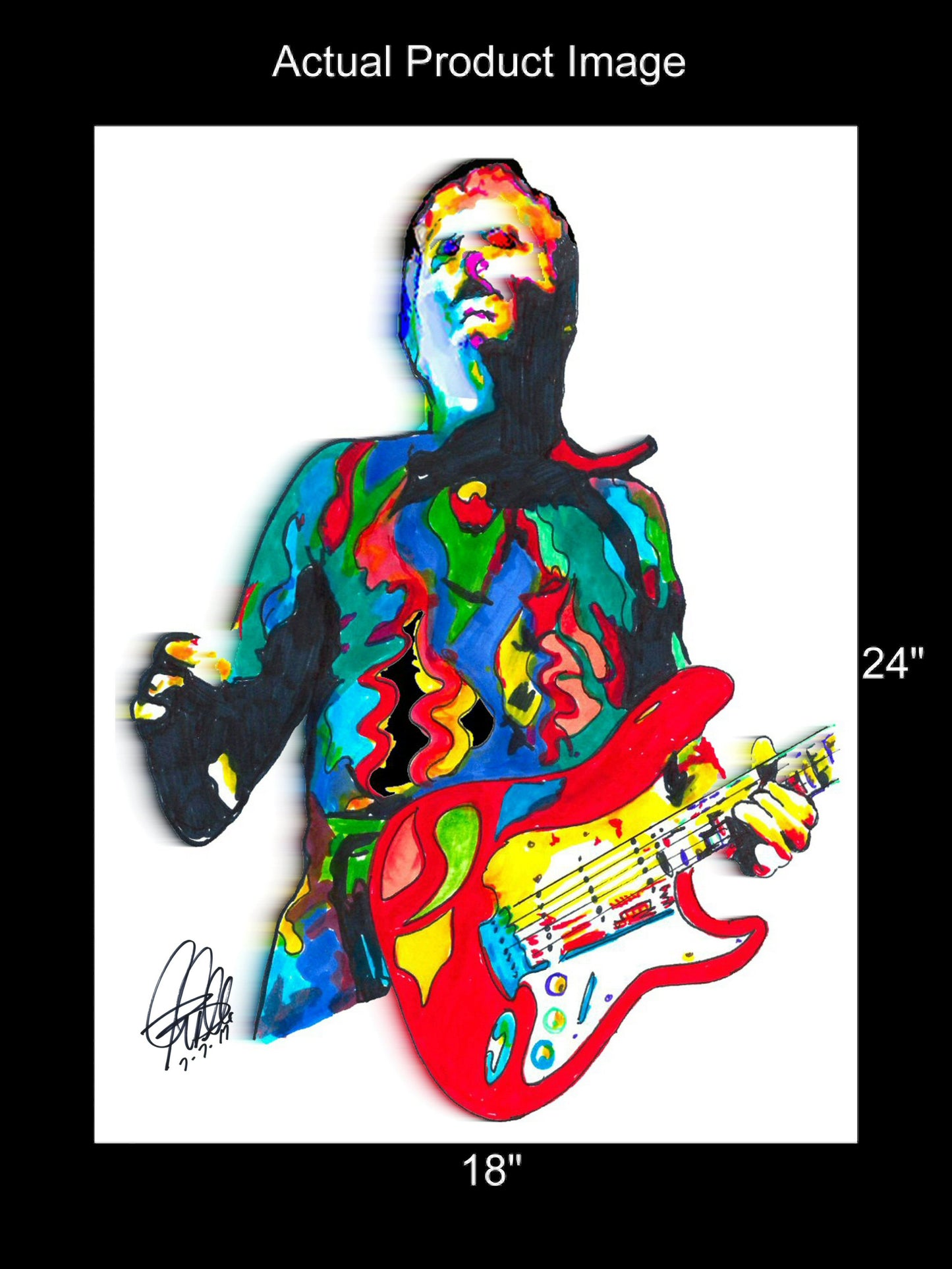 Billy Corgan The Smashing Pumpkins Rock Music Poster Print Wall Art 18x24