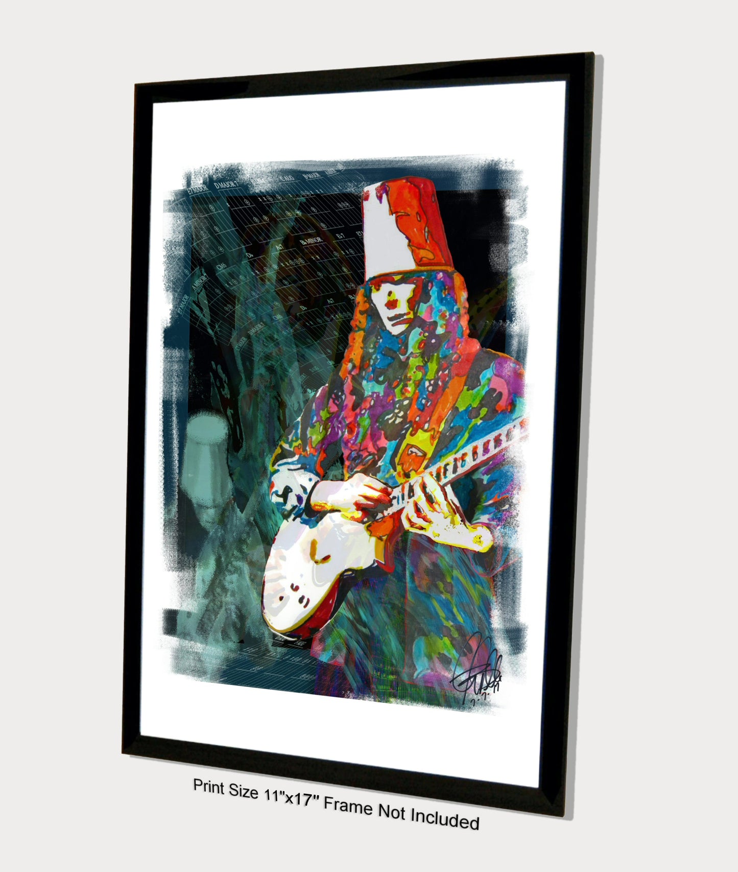 Buckethead Experimental Rock Guitar Music Poster Print Wall Art 11x17