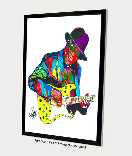 Buddy Guy Guitar Chicago Blues Music Poster Print Wall Art 11x17