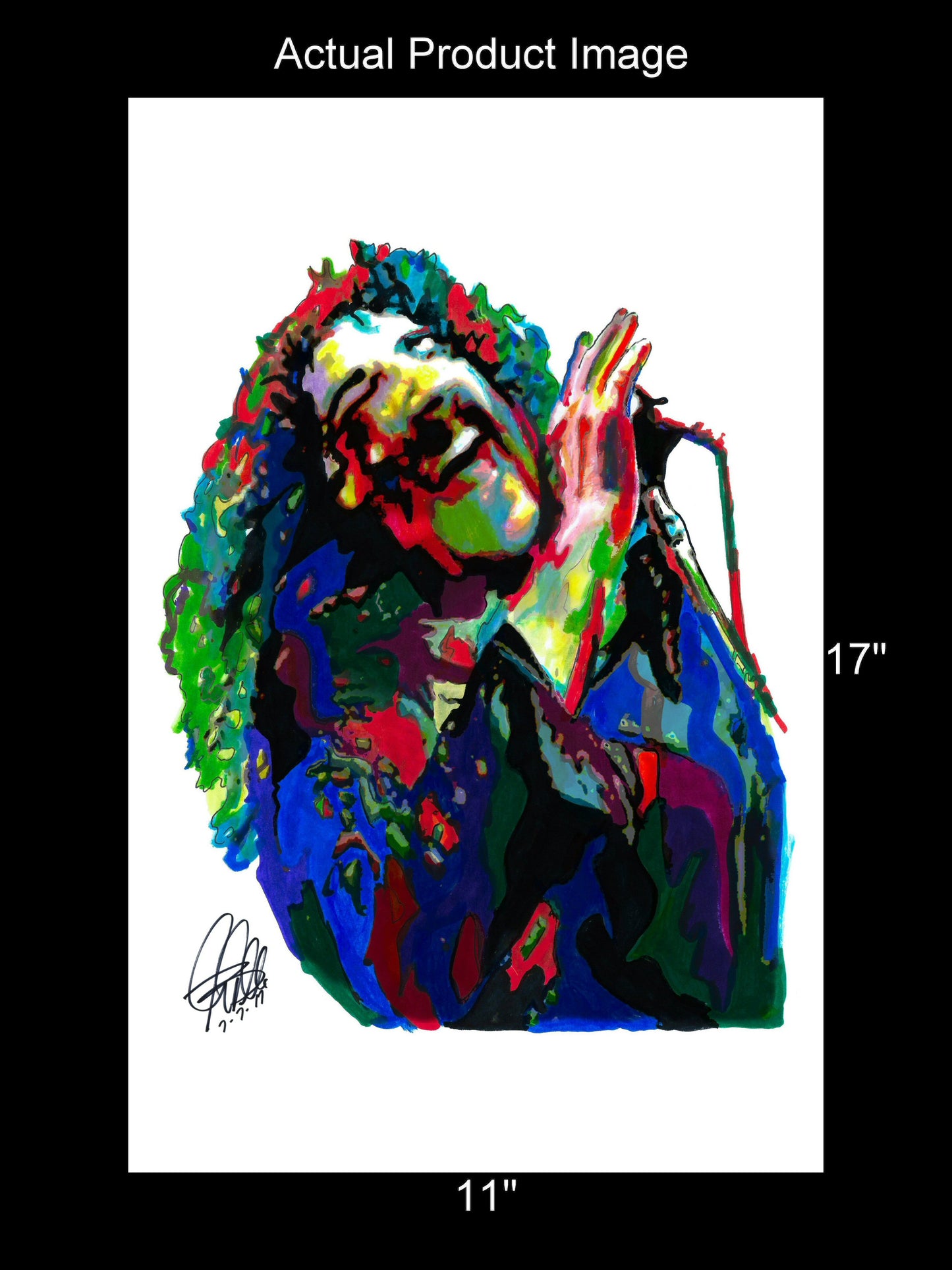 Brad Delp Boston Singer Rock Music Poster Print Wall Art 11x17