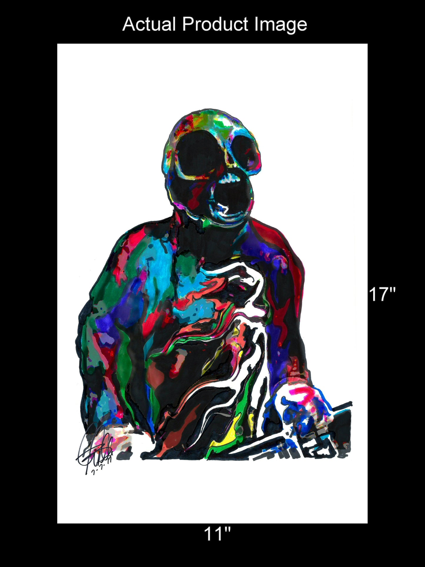 Sid Wilson Slipknot Ratboy DJ Metal Rock Music Poster Print Wall Art 11x17