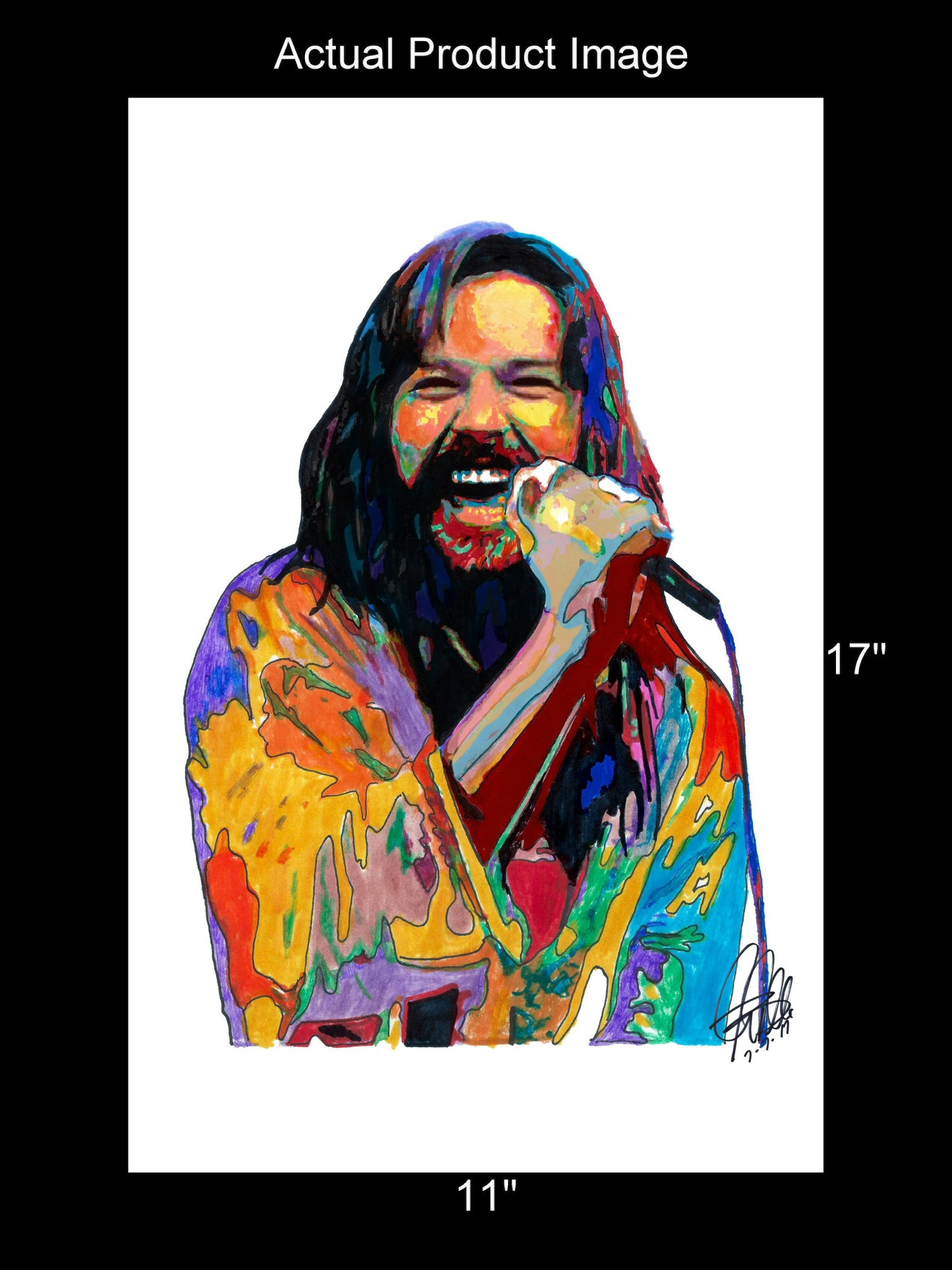 Bob Seger Silver Bullet Band Singer Rock Music Poster Print Wall Art 11x17